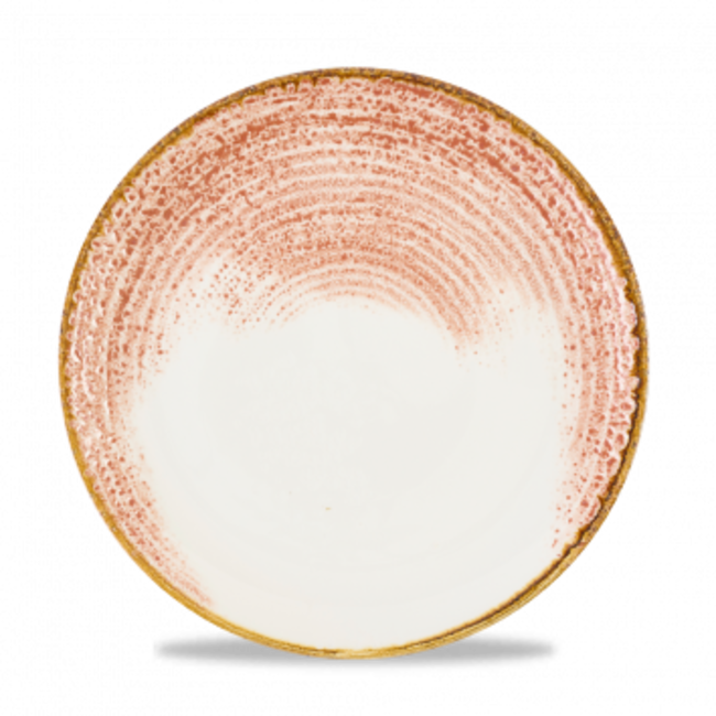 Homespun Coral Evolve Coupe Plate 26cm 12/box