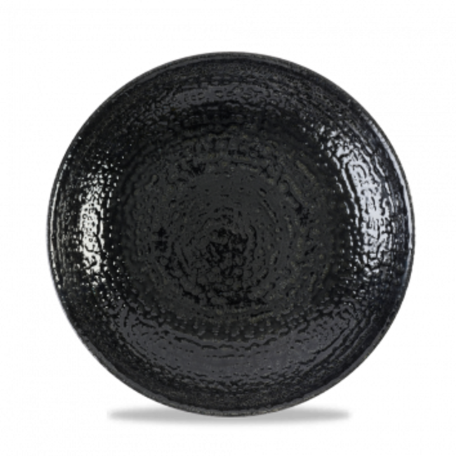 Churchill Servies Horeca Kwaliteit Homespun Black Evolve Coupe Plate 21,7cm 12/box