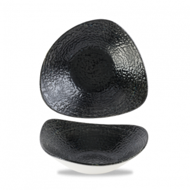 Homespun Black Lotus Bowl 23cm 12/box