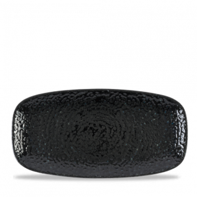 Churchill Servies Horeca Kwaliteit Homespun Black Chefs Oblong Plate 12/box