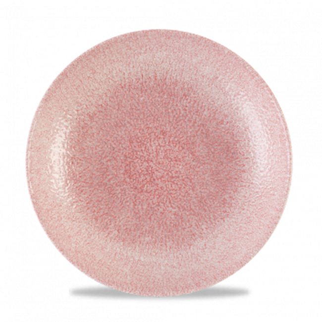 Churchill Servies Horeca Kwaliteit Raku Pink Quartz Evolve Coupe Plate 26cm 12/box