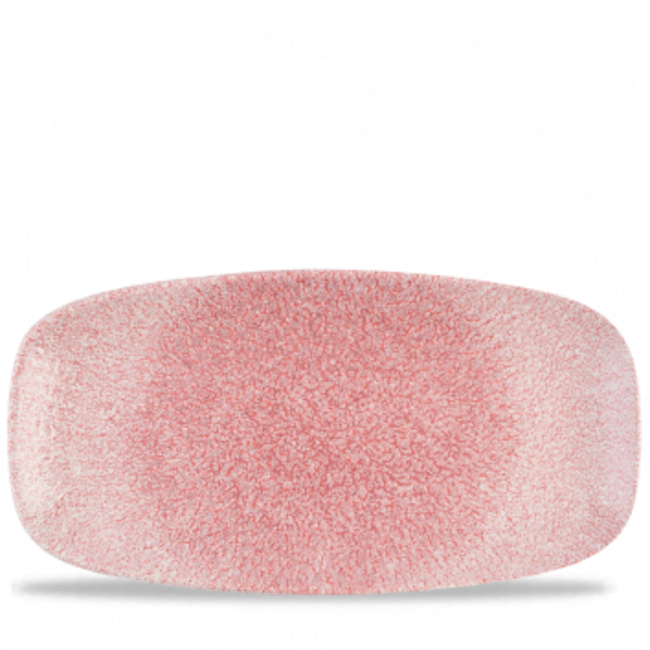 Raku Pink Quartz Chefs Oblong Plate 12/box