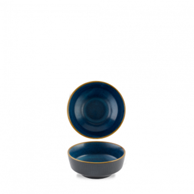 Churchill Churchill Nourish Tokyo Blue Shallow Bowl 26cl H5cm D11.5cm