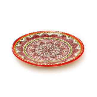 Valencia | Bord Rood 30cm