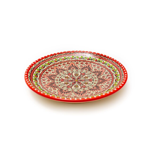 Valencia | Bord Rood 21cm