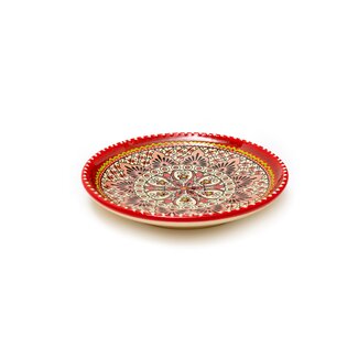 Valencia | Bord Rood 18cm
