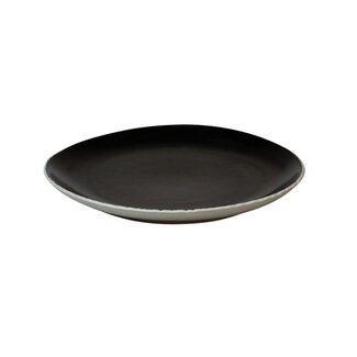 Q Authentic Servies Horeca Kwaliteit Q Authentic Natura Zwart Bord 29,5cm