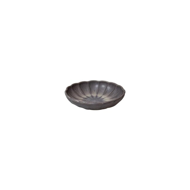 Q Authentic Servies Horeca Kwaliteit Flower Plate Grey 16,5 cm 12/box