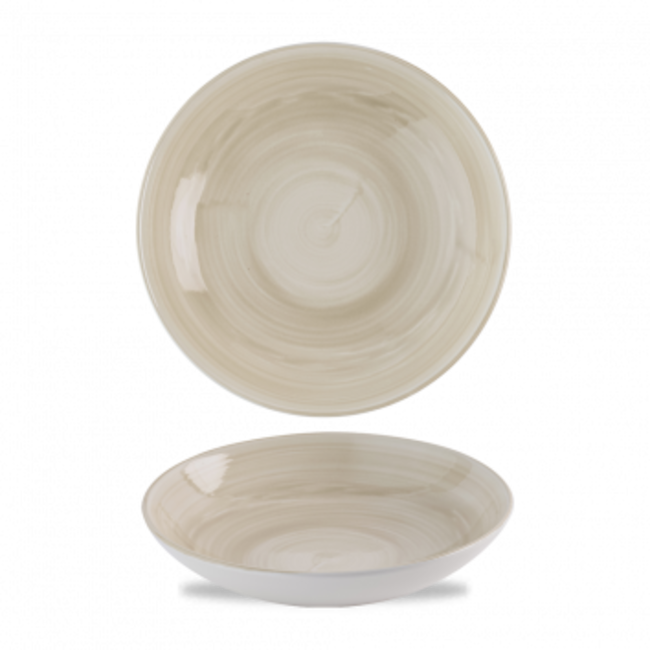 Churchill | Stonecast Canvas Natural Coupe Bowl 18.2cm
