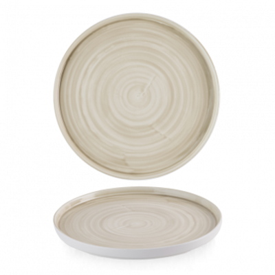 Churchill Churchill | Stonecast Canvas Natural Walled Plate 27.5cm