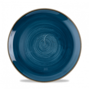 Churchill Churchill | Stonecast Java Blue Evolve Coupe Plate 26cm
