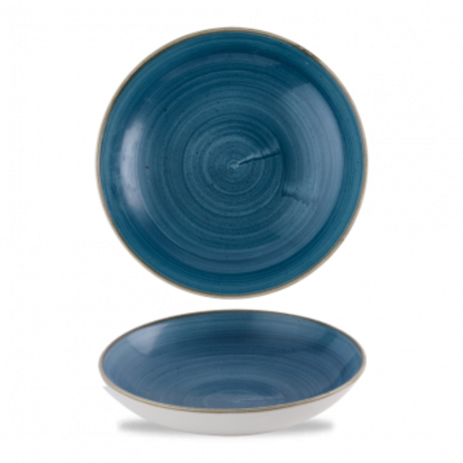 Stonecast Java Blue Coupe Bowl 18,2cm 12/box