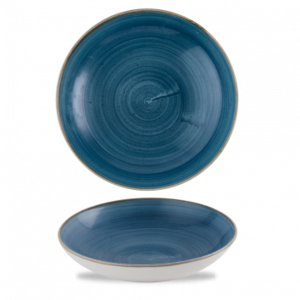 Churchill Churchill Stonecast Java Blue Bowl 24.8cm