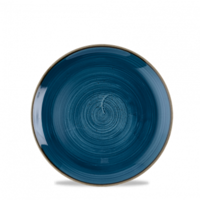 Churchill Churchill | Stonecast Java Blue Evolve Coupe Plate 16.5cm