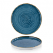 Churchill Churchill | Stonecast Java Blue Walled Plate 26cm