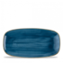 Churchill Churchill | Stonecast Java Blue Oblong Plate 29.8x15.3cm