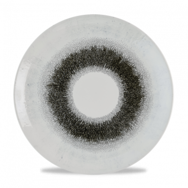 Studio Prints Fusion Black Evolve Coupe Plate 28,8cm 12/box