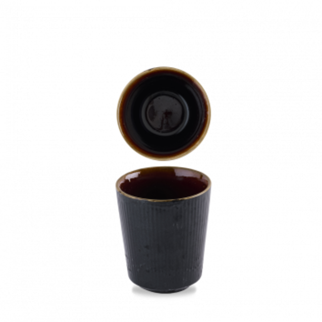 Churchill Servies Horeca Kwaliteit Tokyo Black Unhandled Cup 340 ml 12/box