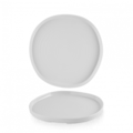 Churchill White Organic Walled Plate 21cm