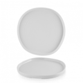 Churchill White Organic Walled Plate 25.5cm