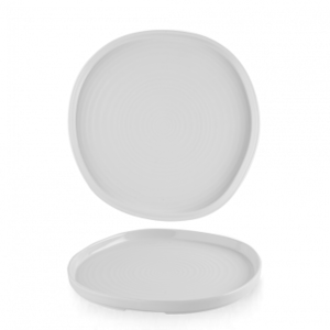 Churchill Churchill White Organic Walled Plate 25.5cm