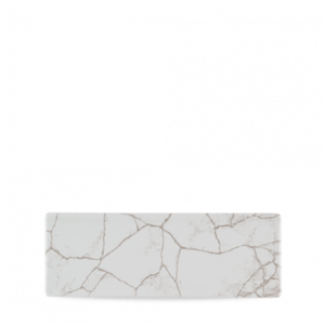 Churchill Kintsugi Agate Grey Plate 24.7x8.8cm