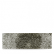 Churchill Churchill | Raku Quartz Black Oblong Plate 32.3x10.5cm
