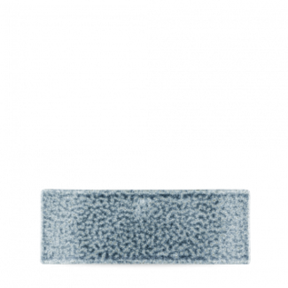 Churchill Raku Topaz Blue Plate 24.7x8.8cm Churchill Raku Topaz Blue Plate 24.7x8.8cm