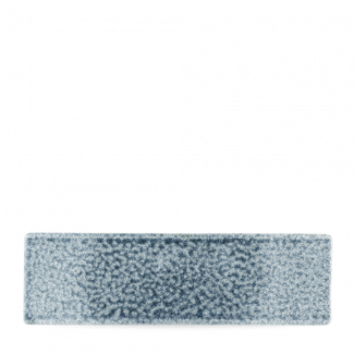 Churchill Raku Topaz Blue Plate 29.5x8.8cm Churchill Raku Topaz Blue Plate 29.5x8.8cm