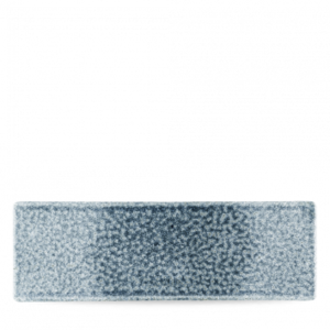 Churchill Raku Topaz Blue Plate 32.3x10.5cm