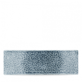 Churchill Raku Topaz Blue Plate 32.3x10.5cm Churchill Raku Topaz Blue Plate 32.3x10.5cm