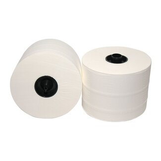 Toiletpapier met dop Recycled Wit 2L, 100mtr (36 rollen) Toiletpapier met dop Recycled Wit 2L, 100mtr (36 rollen)