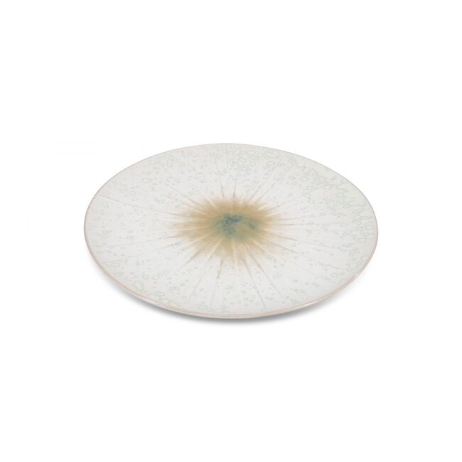 S|P Servies S|P collectie | Plat bord 28cm wit Eclipse