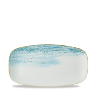 Churchill Servies Horeca Kwaliteit Studio Prints Aquamarine Chef's Oblong Bord 35,5x18,9cm