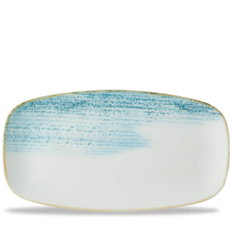 Churchill Servies Horeca Kwaliteit Studio Prints Aquamarine Chef's Oblong Bord 29,8x15,3cm