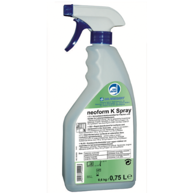 Dr. Weigert Horeca Vaatwasmiddelen. Dr. Weigert | Neoform K-spray (12 x 750ml)