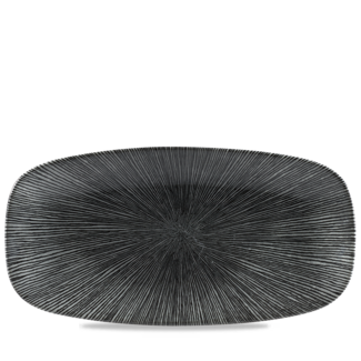 Studio Prints Agano Black Chefs Oblong Bord 35.5x18.9cm
