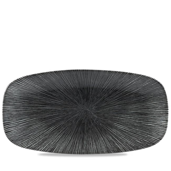 Studio Prints Agano Black Chefs Oblong Bord 35.5x18.9cm