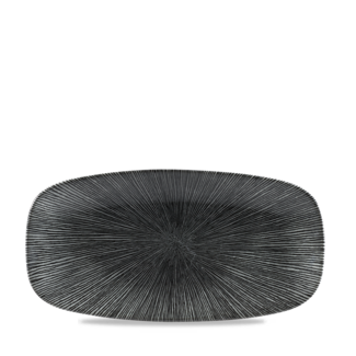 Studio Prints Agano Black Chefs Oblong Bord 29.8x15.3cm