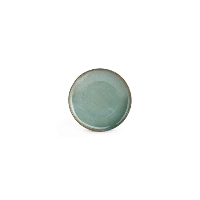 F2D servies Horeca Kwaliteit F2D | Plat bord 20,5cm opal groen Filo