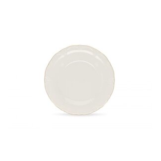 BonBistro Servies Horeca Kwaliteit BonBistro | Plat bord 32cm met gouden rand Retro