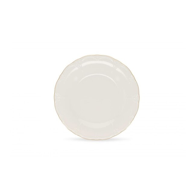 BonBistro Servies Horeca Kwaliteit BonBistro | Plat bord 32cm met gouden rand Retro