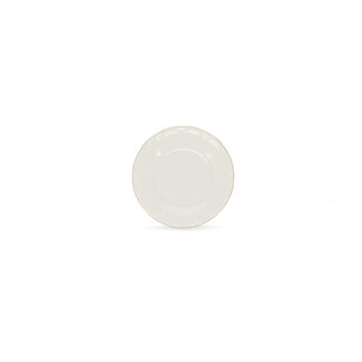 BonBistro Servies Horeca Kwaliteit BonBistro | Plat bord 21cm met gouden rand Retro