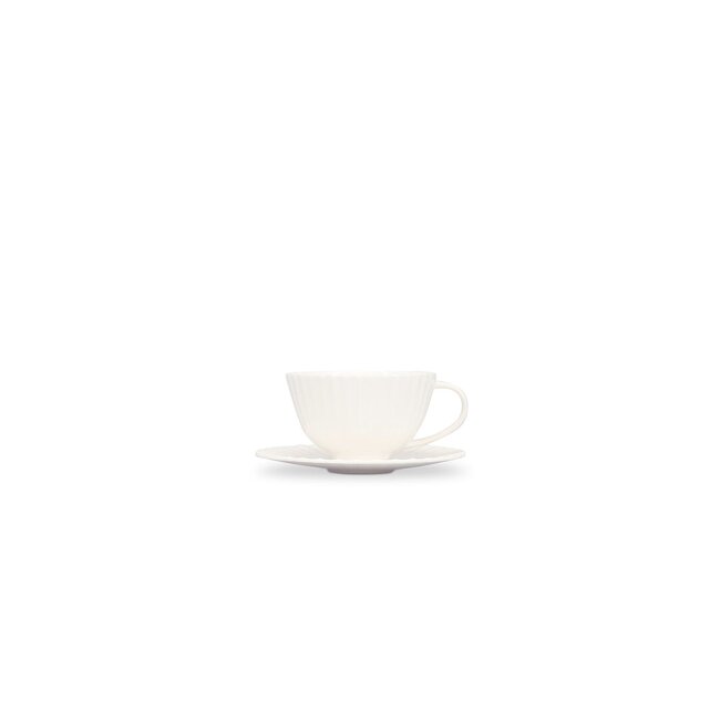 F2D servies Horeca Kwaliteit F2D | Schotel 14 cm white Bloom 4/box