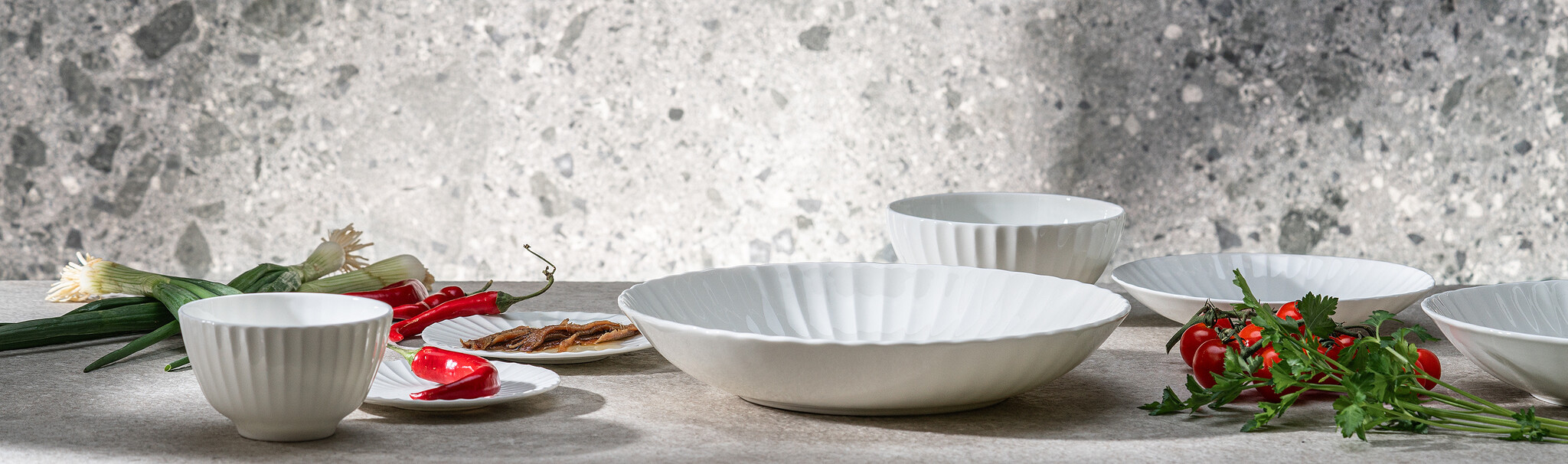 F2D Bloom Wit Horeca Servies