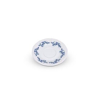 BonBistro Servies Horeca Kwaliteit BonBistro | Schotel 16,5 cm blue flower Retro 6/box