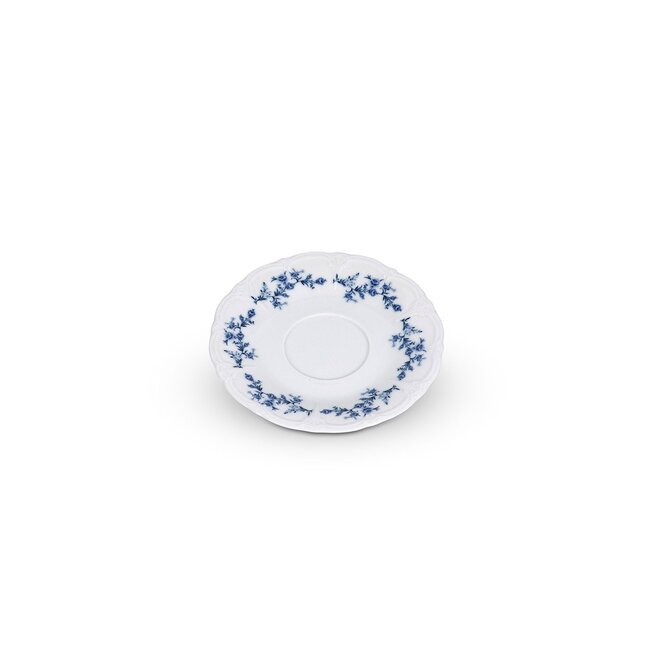 BonBistro Servies Horeca Kwaliteit F2D | Schotel 16,5 cm blue flower Retro 6/box