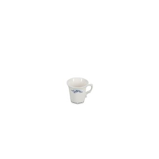BonBistro Servies Horeca Kwaliteit BonBistro | Mokkakop 110 ml blue flower Retro 6/box