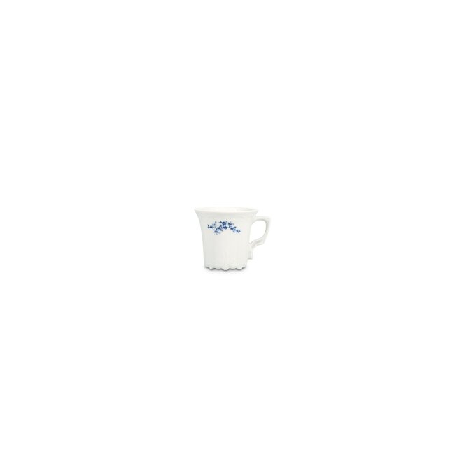BonBistro Servies Horeca Kwaliteit F2D | Mokkakop 110 ml blue flower Retro 6/box