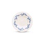 BonBistro Servies Horeca Kwaliteit F2D | Diep bord 23,5/14 x  H4 cm blue flower Retro 6/box